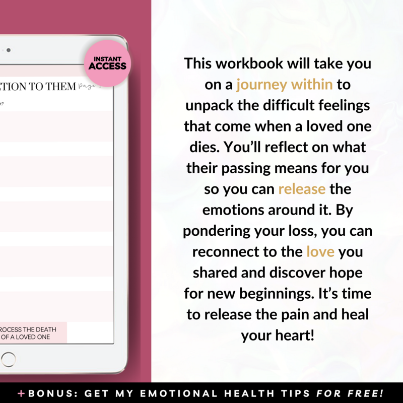 THIS WORKBOOK WILL HELP YOU HEAL
