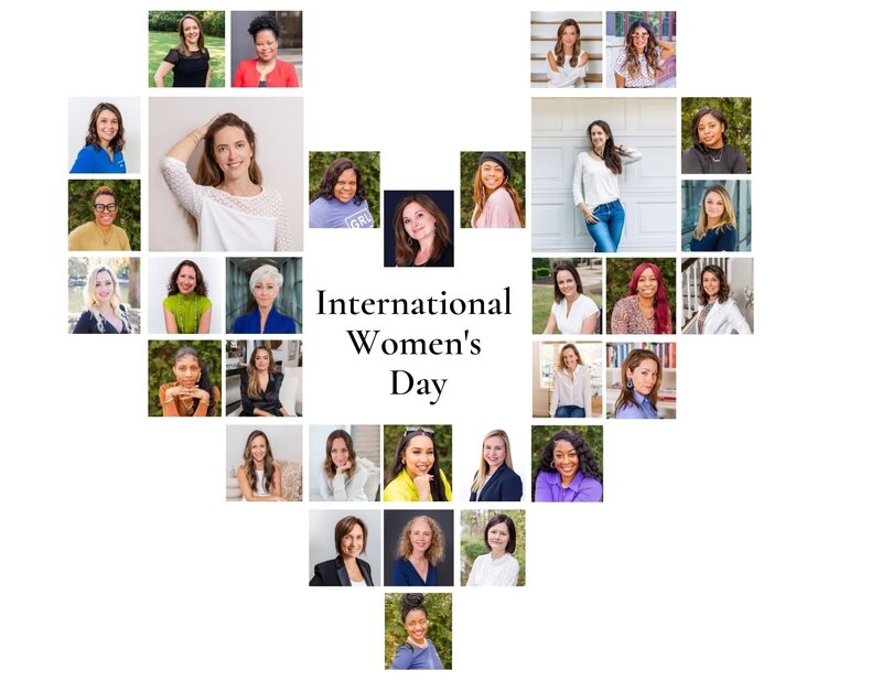 International Women's Day headshots by brand photographer Laure Photography