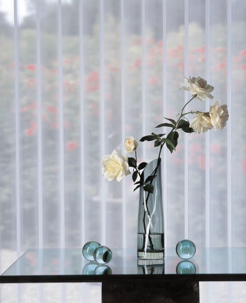 Living space window blinds