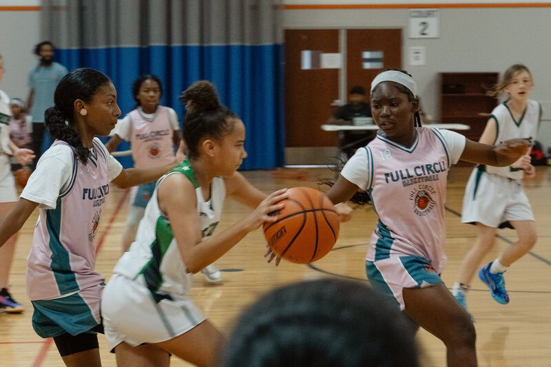 Full Circle Basketball TX promoting accessibility and equity in youth sports across Fort Worth.