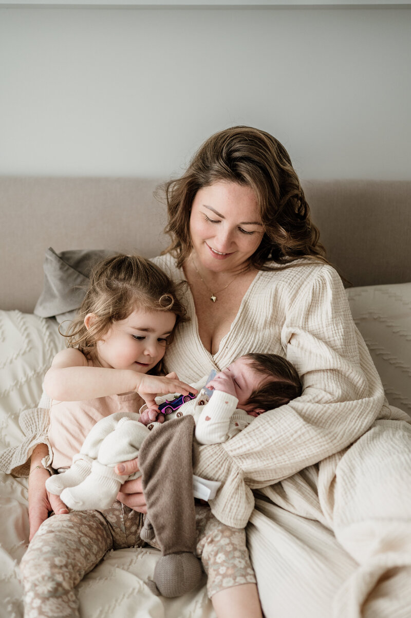 Fotografie bij Samantha- Newborn shoot - IJmuiden (1)
