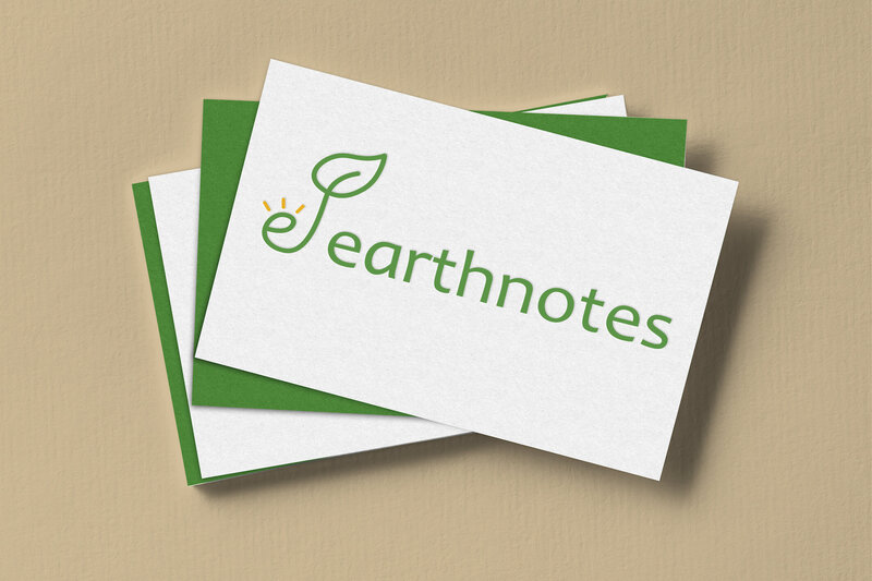 Earthnotes business cards copy 2