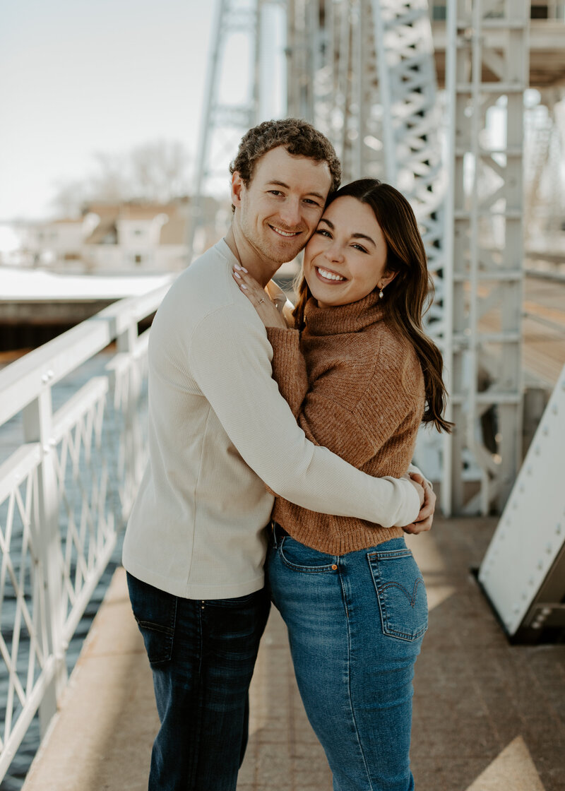 Engagement photos Duluth, Minnesota wedding photographer