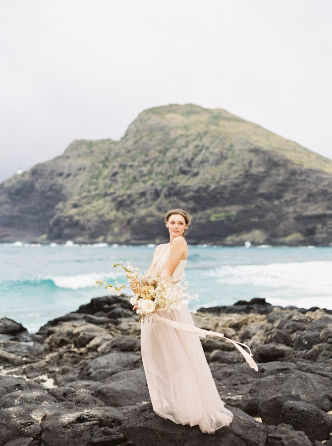 00025- Fine Art Film Hawaii Destination Elopement Wedding Photographer Sheri McMahon