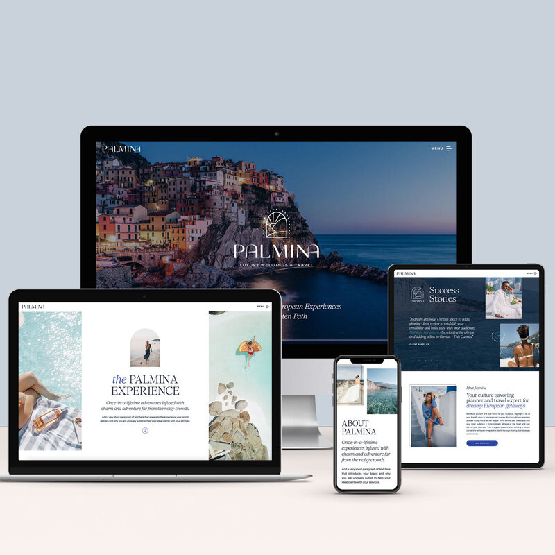 designer website templates and brand kits for creative entrepreneurs