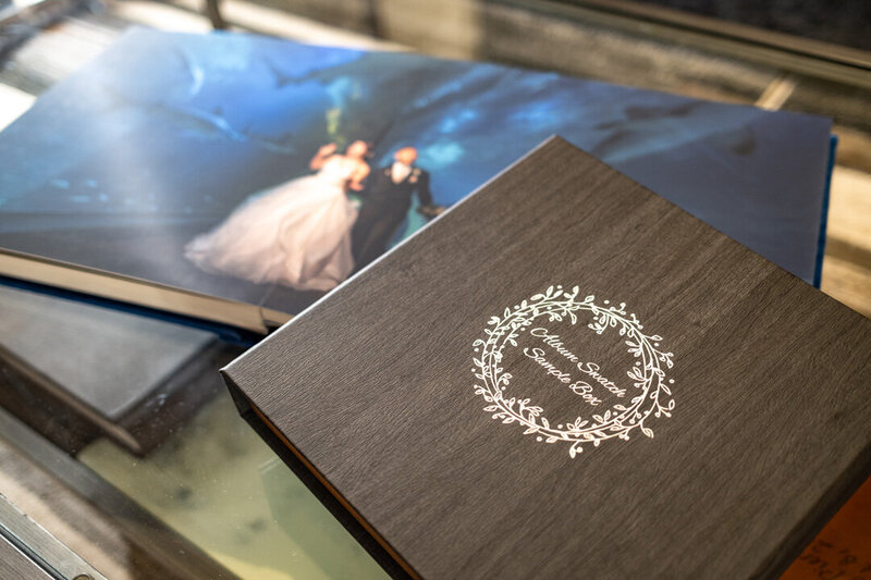 A wedding album design kit, offering tools and options for creating personalized and modernized albums.