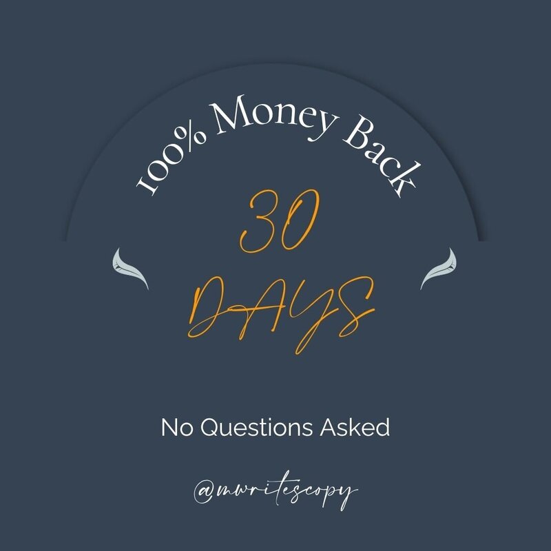 Money Back Guarantee