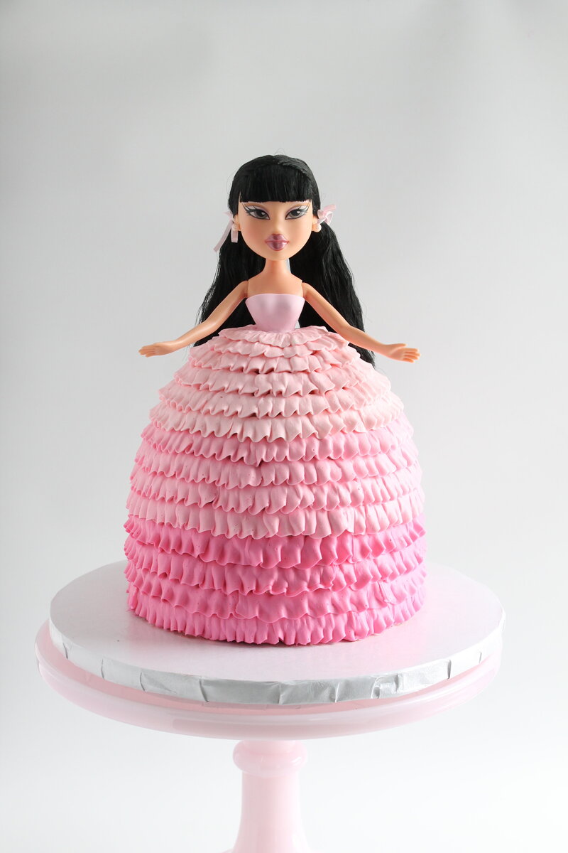 Ombre ruffle