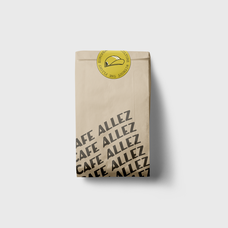 Paper Bag with Sticker Mockup (2)