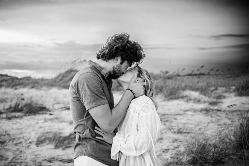 couple session on the beach