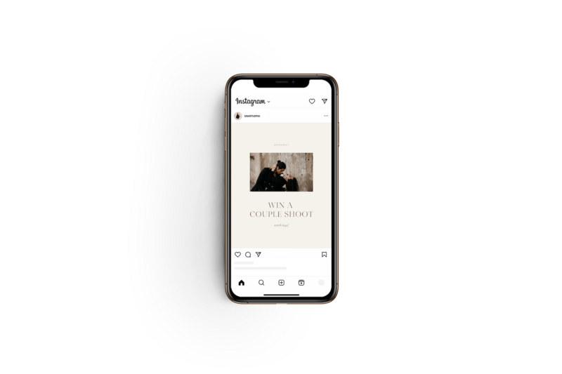Instagram post template Silk Skye 2