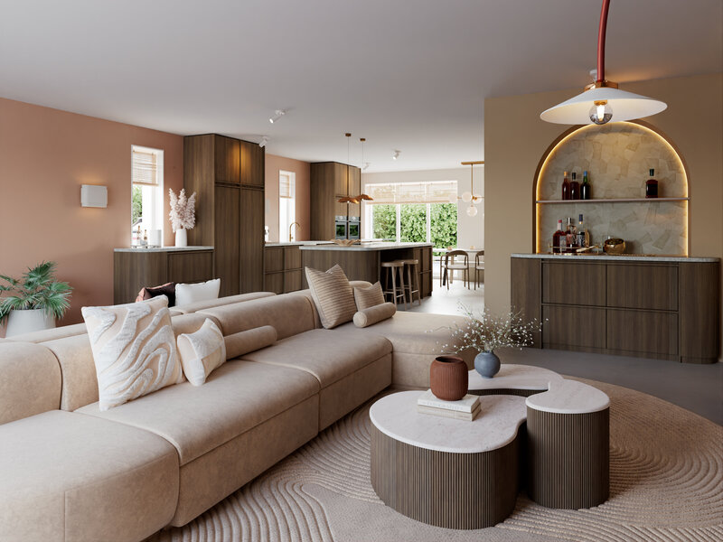 3D visual BOU Living interieurontwerp