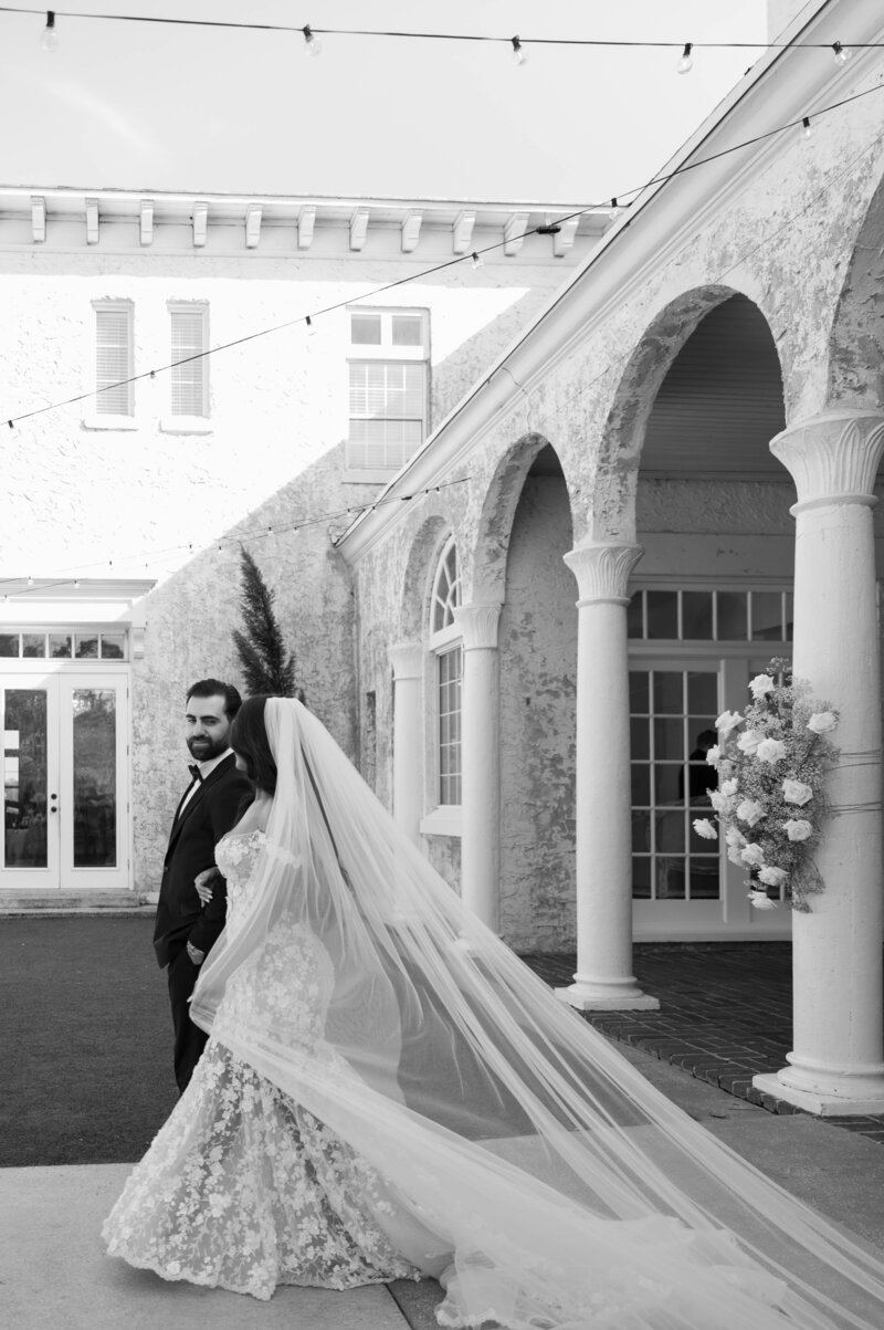 Sunken Gardens wedding venue Bride and Groom coordinated by Day of Details