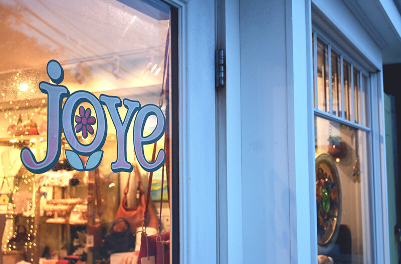 joye door to unique gifts in Scituate, MA
