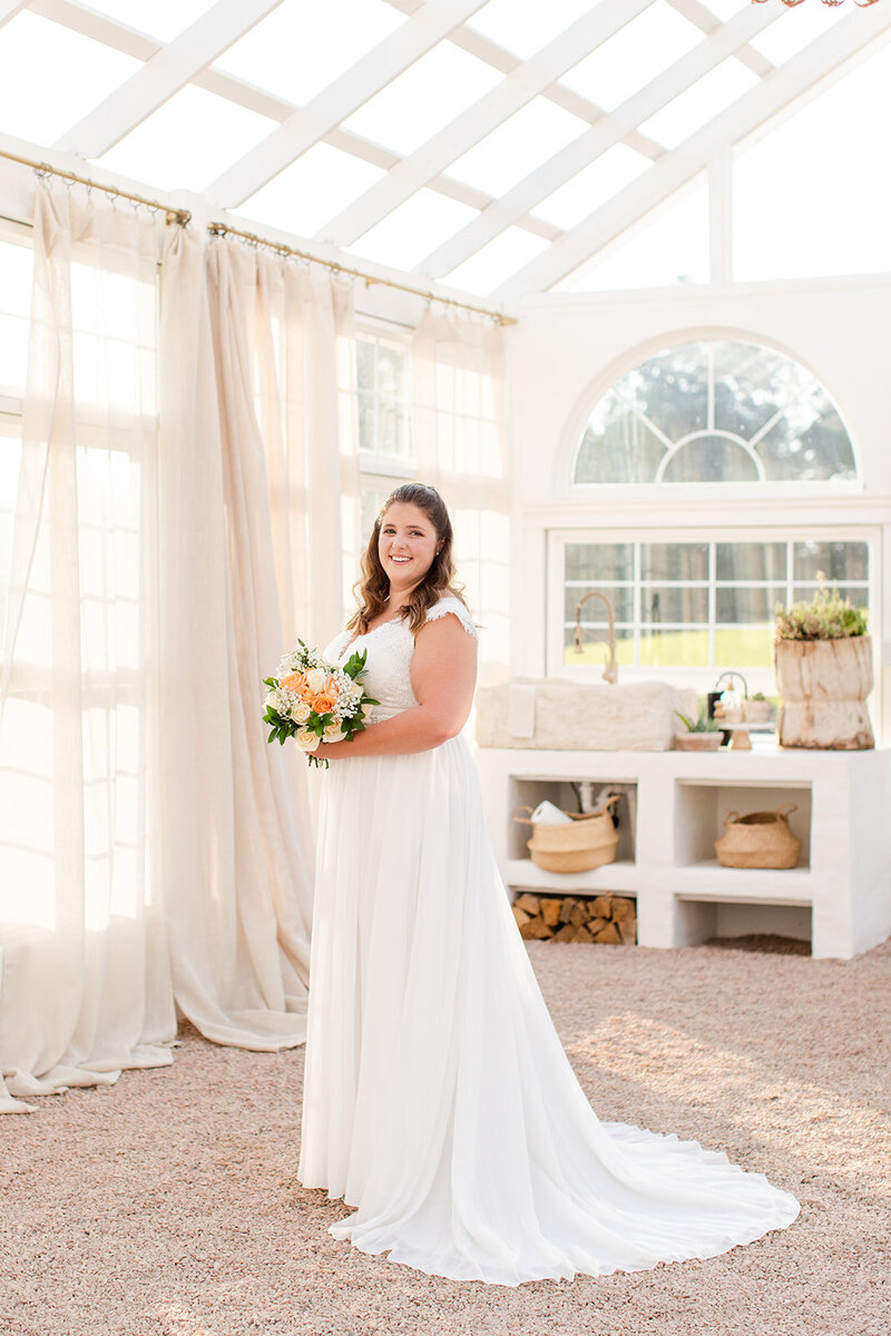 Fleurish Greenhouse Taylorsville, NC Bridal Session_Katelyn Shelley Photography (18)