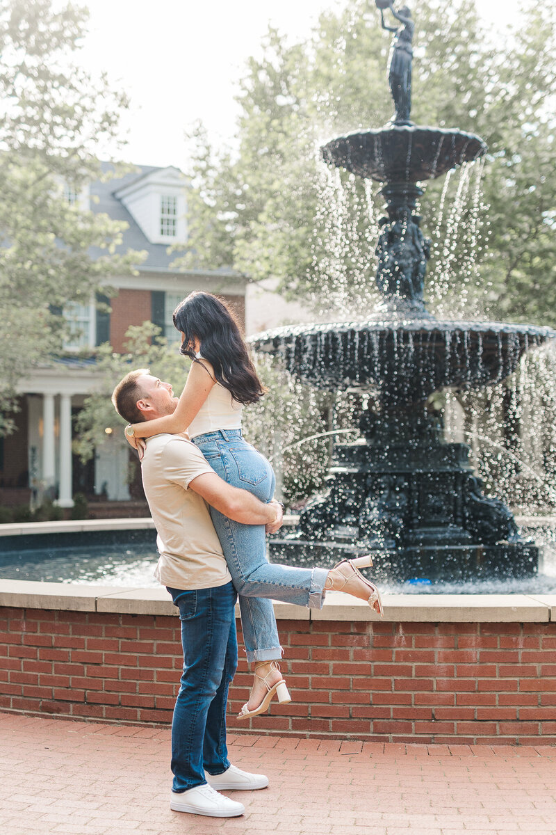 Downtown Louisville Engagement Session - Nicole and Brendan-20