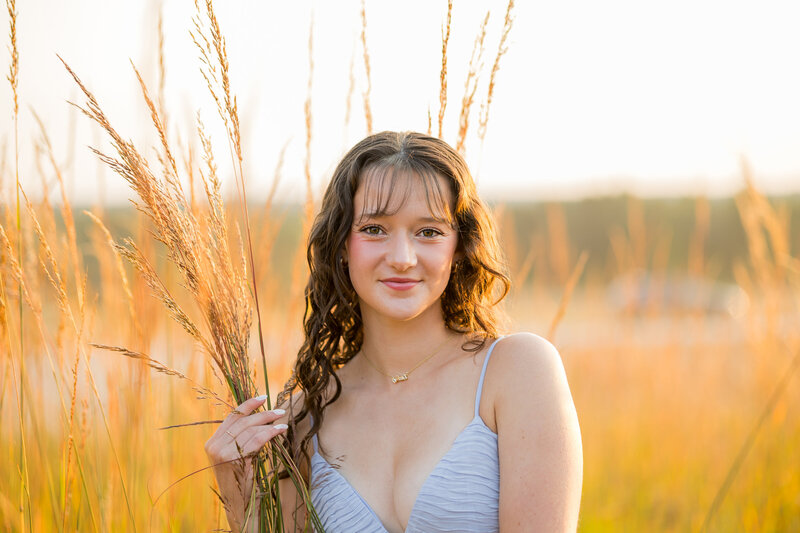 modern senior portraits in field massachusetts high school 