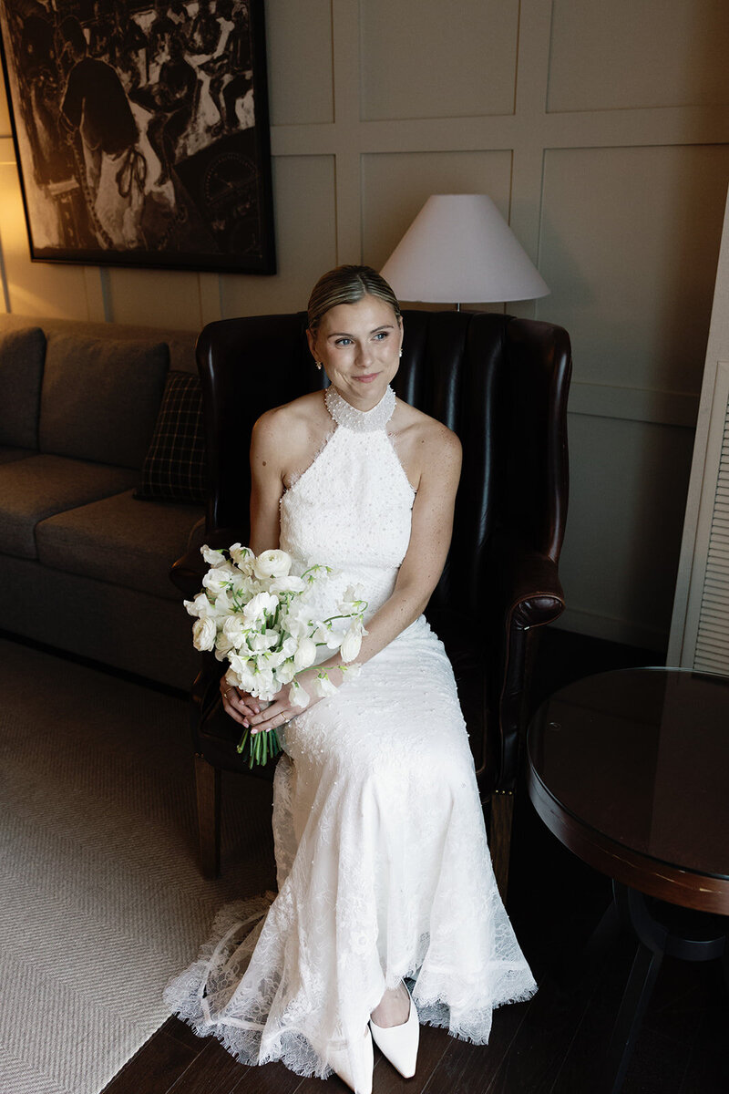 natural Boston bride