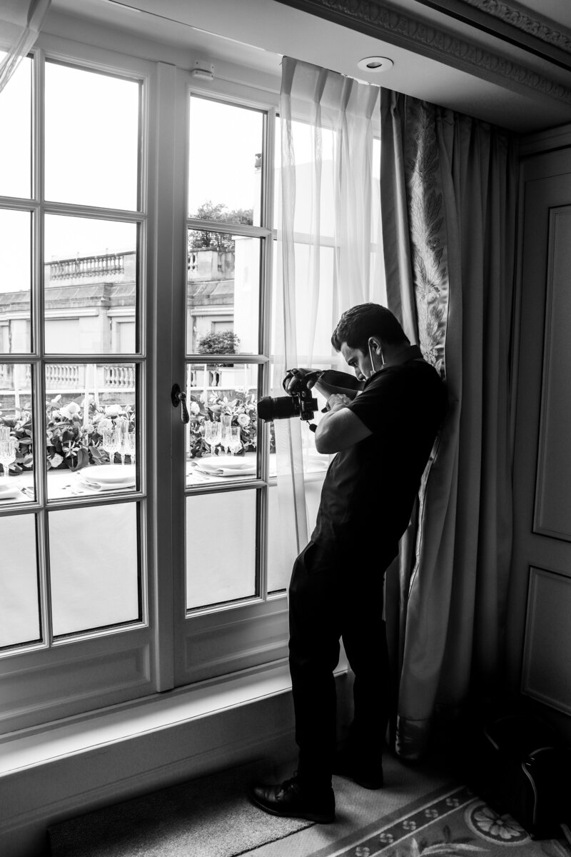 Luxury Wedding photographer videographer Paris 