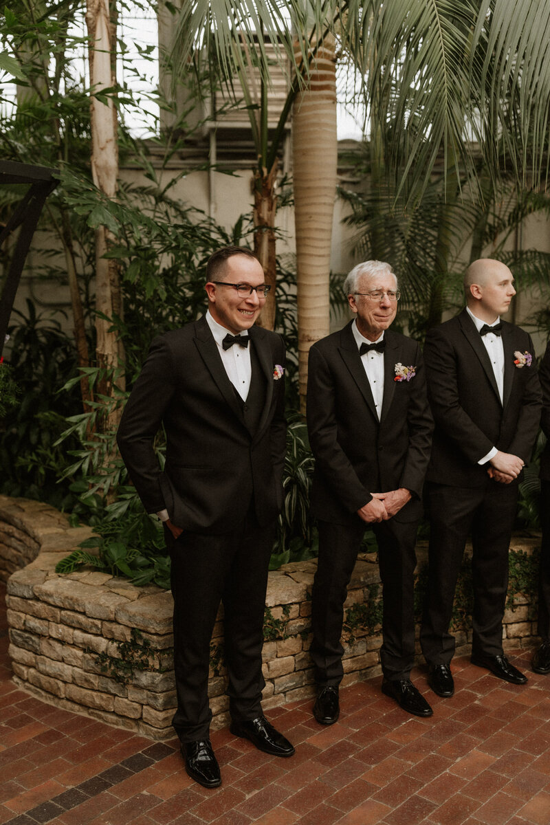 Franklin park conservatory hotel leveque columbus ohio wedding ceremony photographer videographer film documentary midwest -64