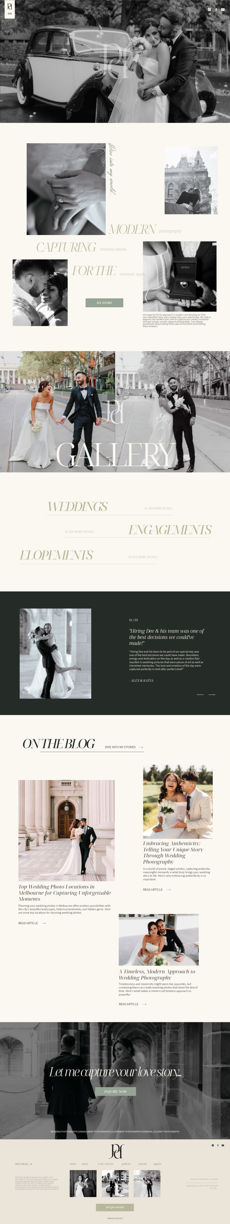 Portfolio project five brand and website mockup4