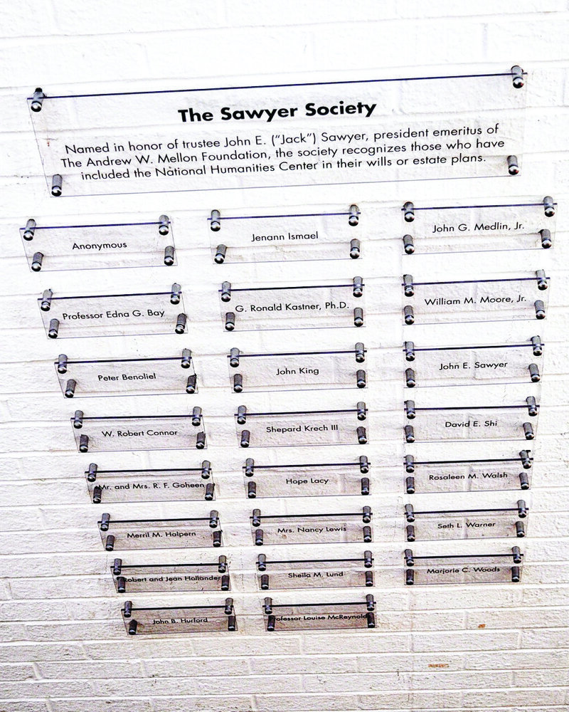 NHC_Sawyer Society Display Wall