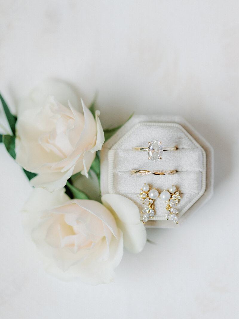Indiana_Michigan_Wedding Planner_Carmel Indiana_Hotel Carmichael_Editorial_Her Rings_Jewelry_Details
