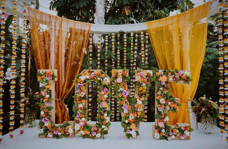 flower letters