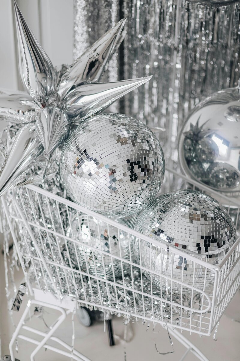 silver decor