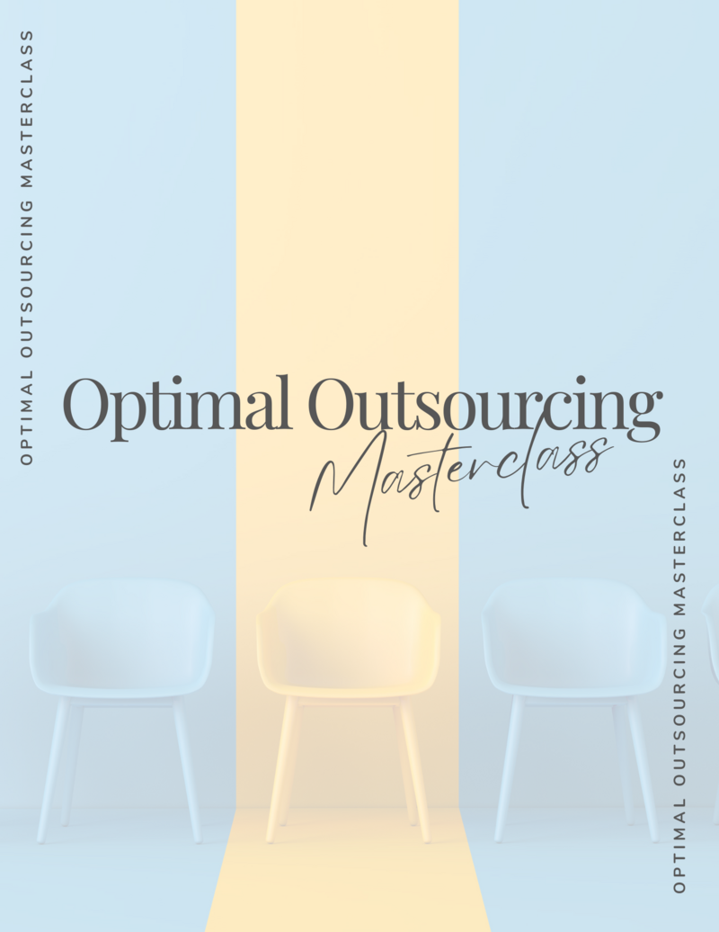 Optimal Outsourcing Masterclass