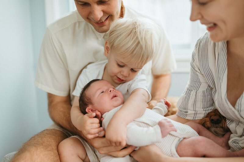 Belmont newborn photographer