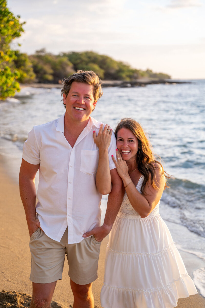 Engagement photos done by one of the best Big Island photographers
