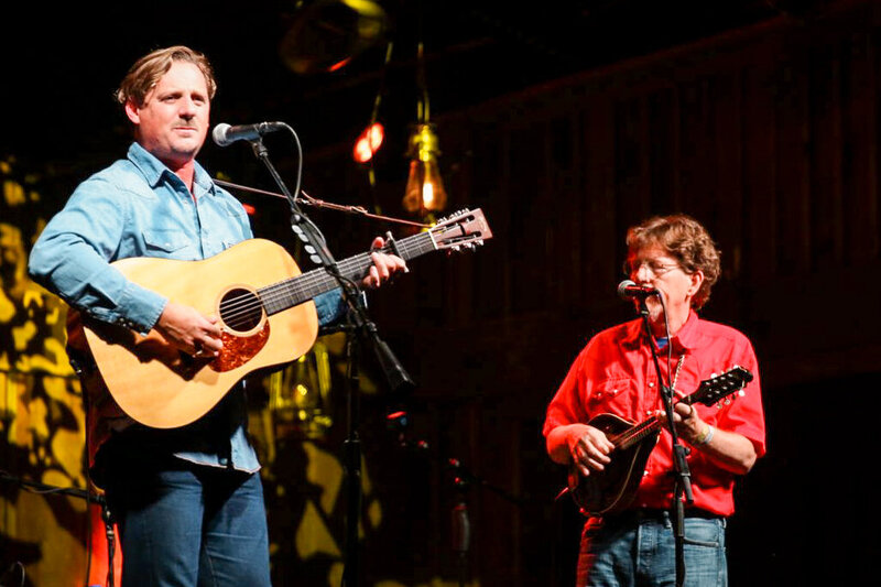 Sturgill Simpson  performs at Merlefest in Wilkesboro NC. 