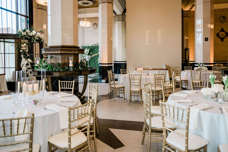 Wedding reception at The Carlisle Room by White Orchid Photography