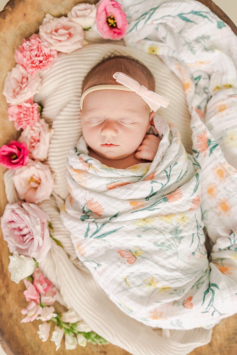 Natural and timeless newborn photography in Lexington VA – capturing precious first moments at home