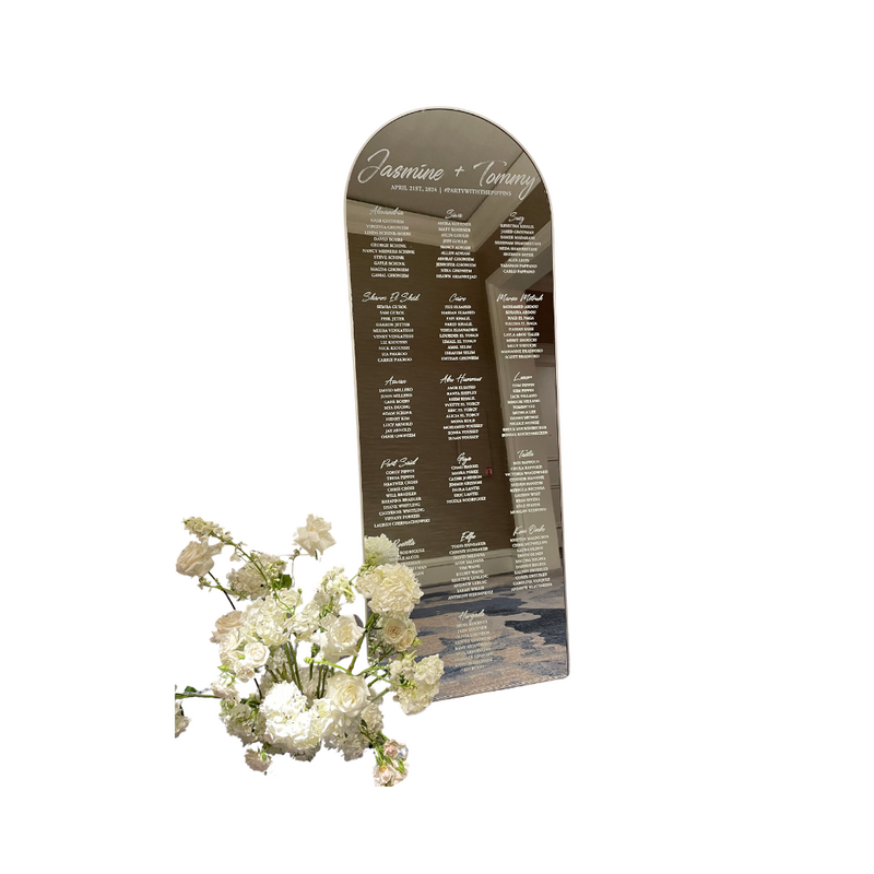 SLOANE Modern Silver Mirror