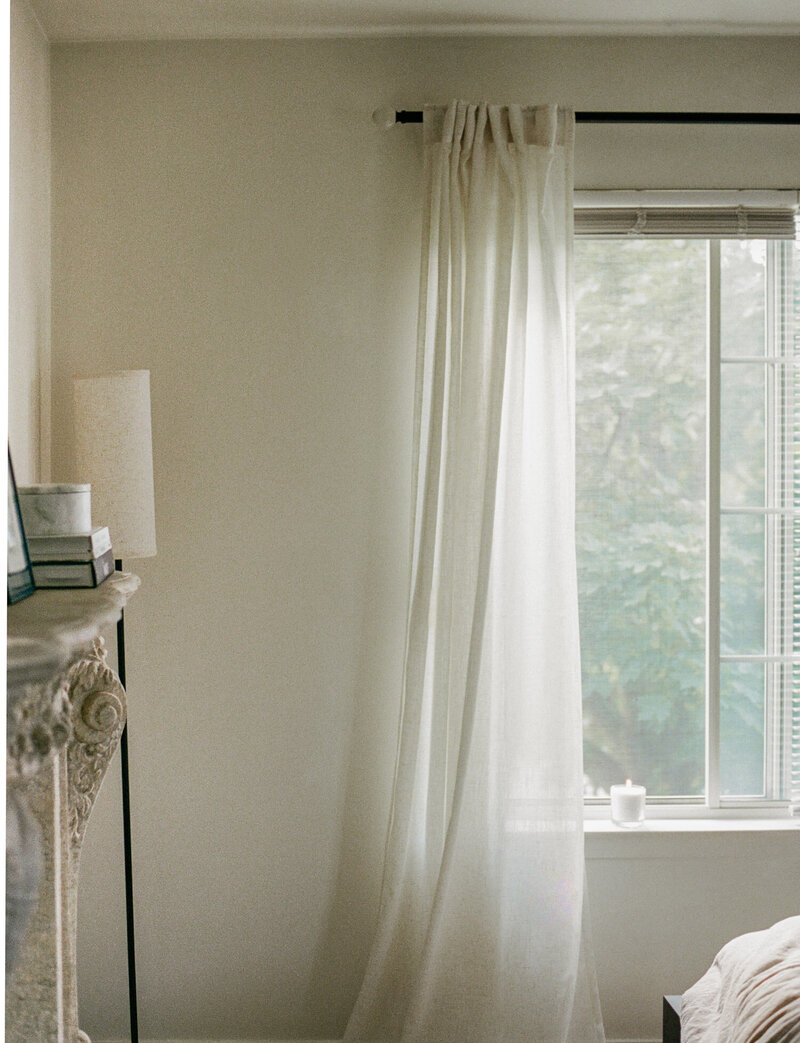 ethereal, peaceful apartment interior design, interior film brand photos, candle company film product photos in Michigan