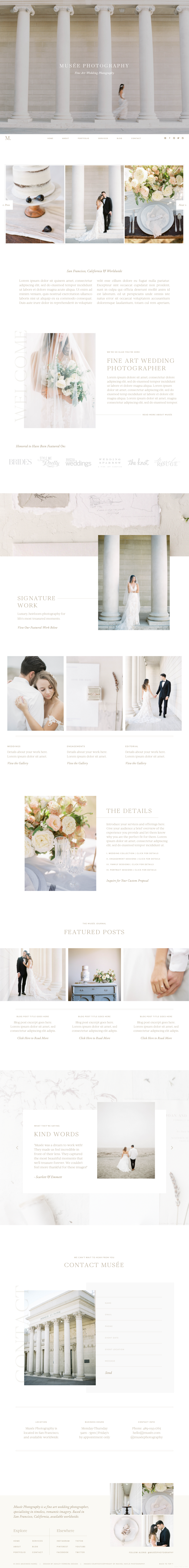 Showit Website Template