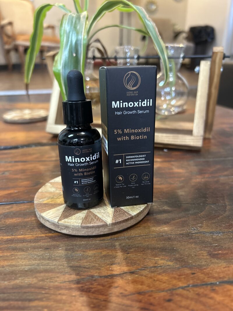Alcohol free minoxidil 