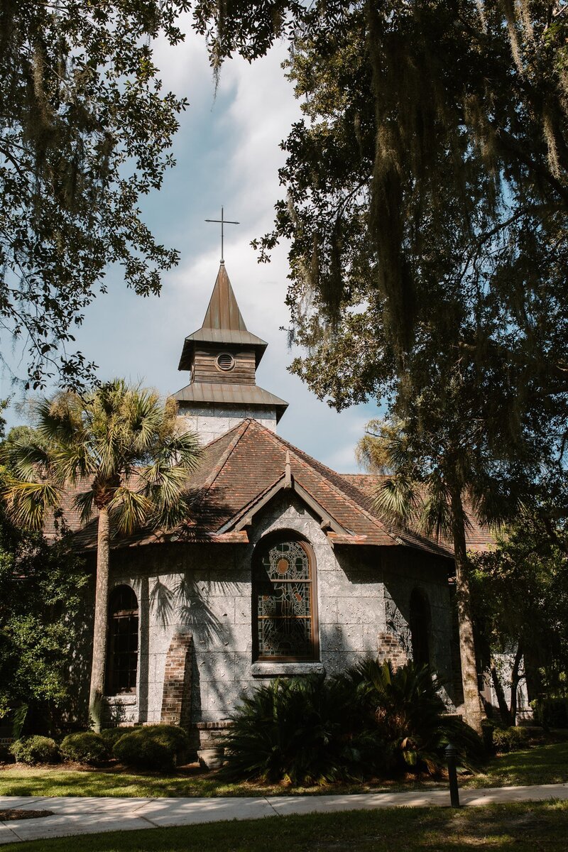 outside of The Cloister at Sea Island