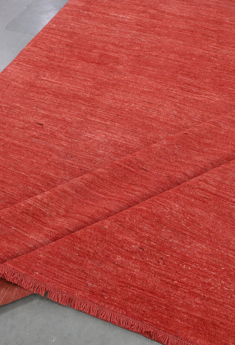 Low Pile wool Abrash rug 3