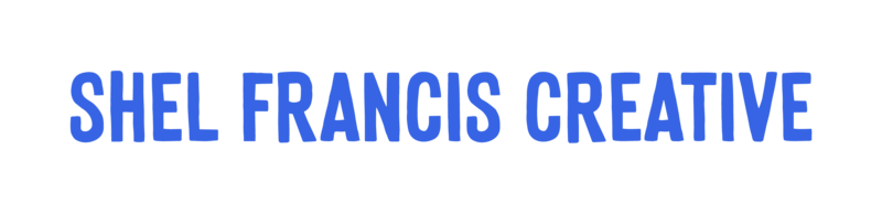 Shel Francis Creative_Wide Logo_RGB_Vivid Blue