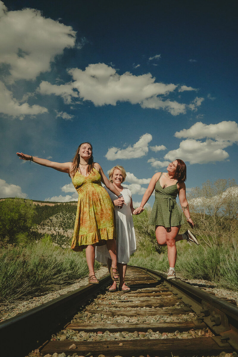 Family photo session in Durango