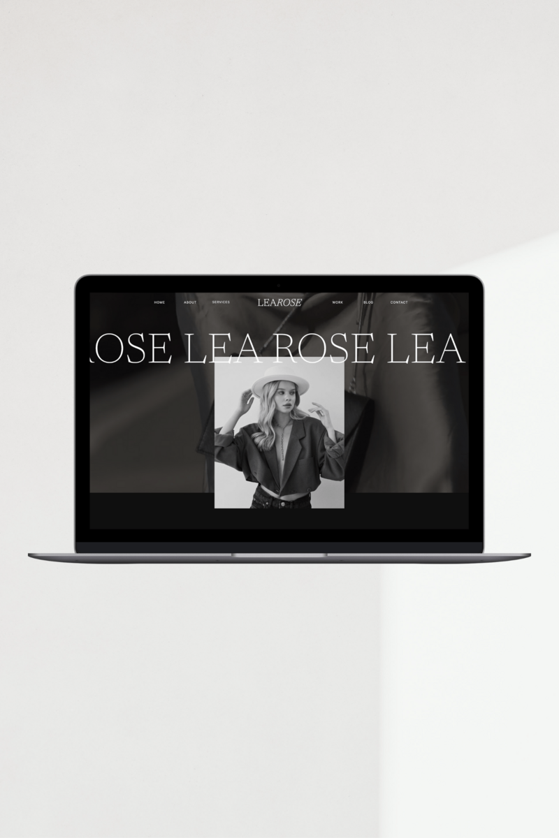 Showit Website Template Divine Delight Home Lea