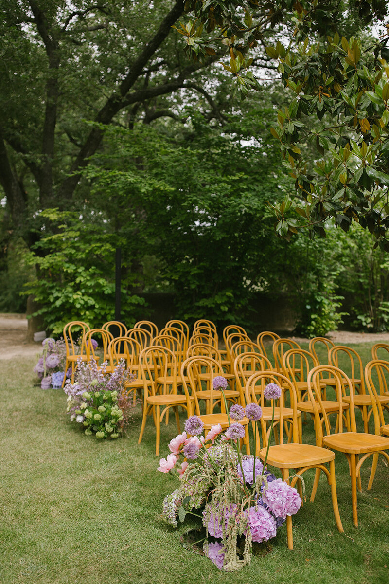 Provence wedding ceremony