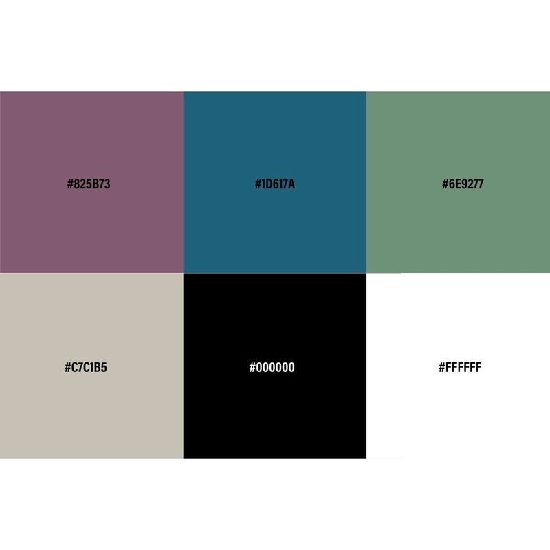 Color palette design for Jodie Becker Fitness