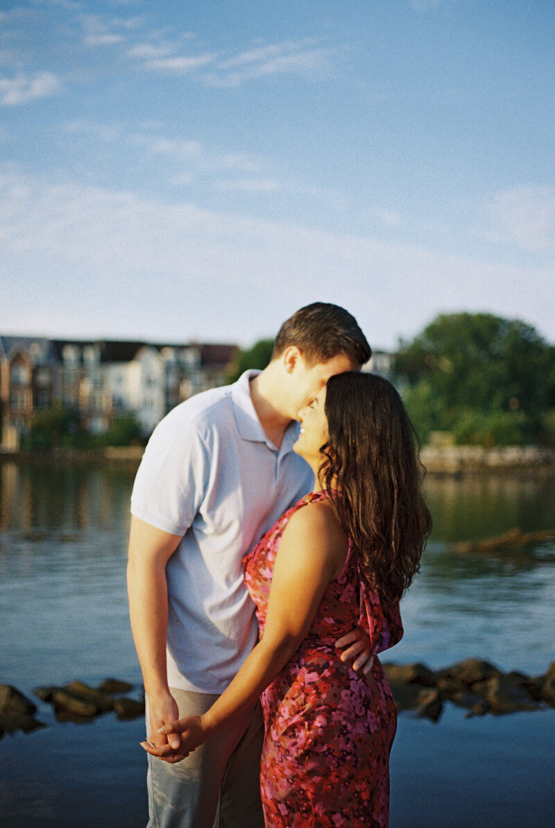 Old-Town-Alexandria-Engagement-Session-on-35mm-Vintage-Film-11