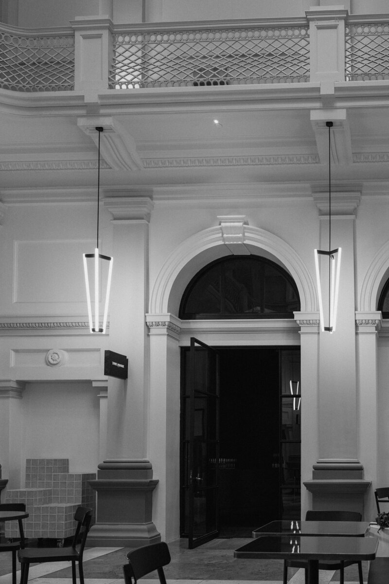 Post Hall interior architecture of the State Building WA 