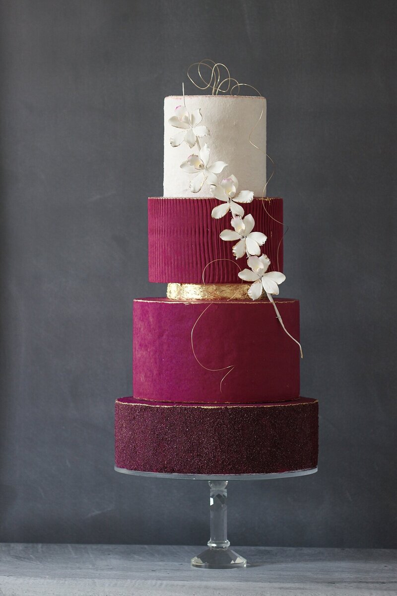 bakes by parisa-atlanta-fall wedding cake