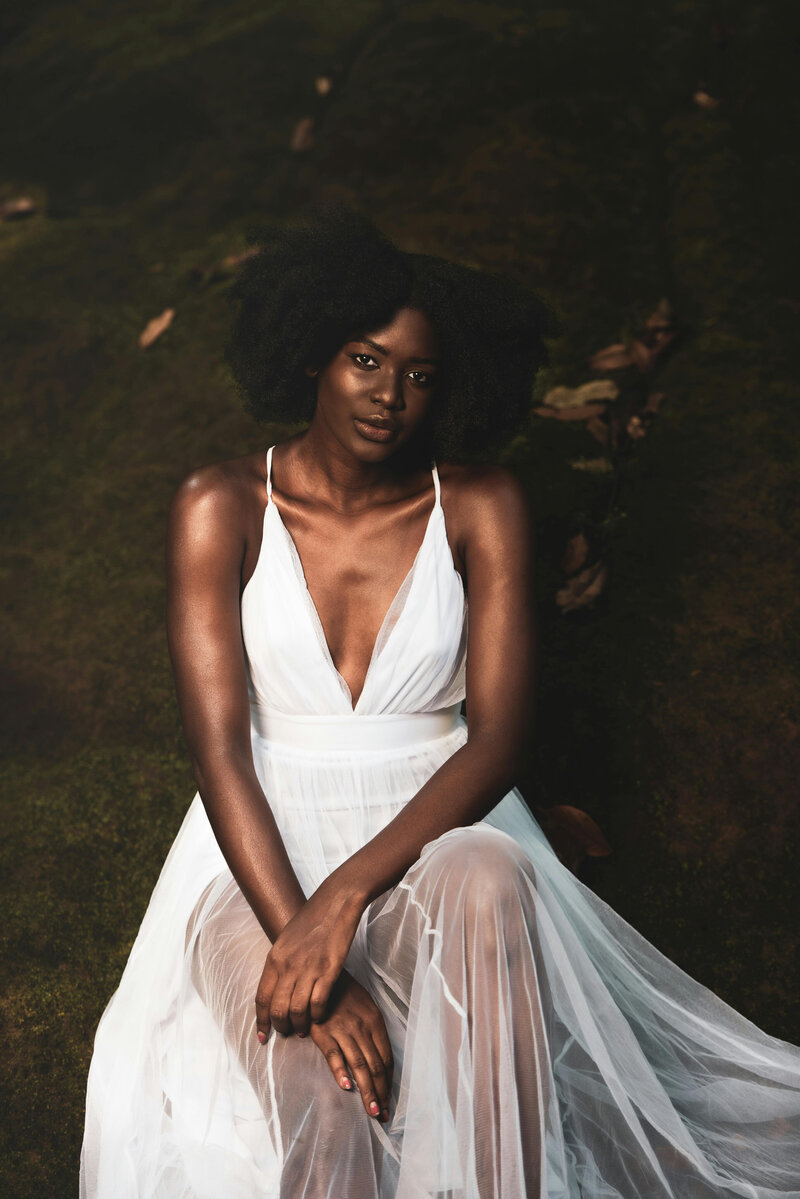 Plunging Neckline Portrait | Emmanuel's Bridal